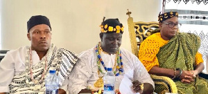 The group at a press conference in Dagbamate re-affirmed their continuous allegiance to the Awomefia