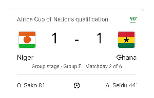 Ghana vs Niger