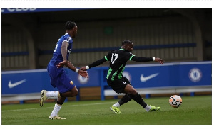 Benicio displayed exceptional skills against Chelsea FC