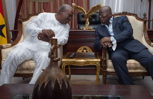 John Dramani Mahama and Nana Addo Dankwa Akufo-Addo