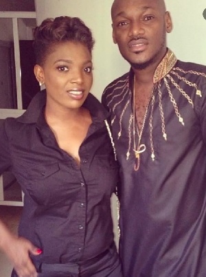 2Face and wife