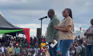 Mahama emphasized that the market's reconstruction would be a priority