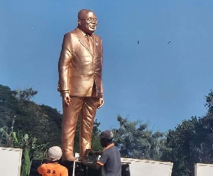 Despite the fix, some residents demand the statue’s removal
