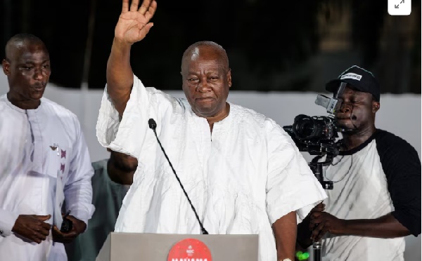 Mahama vowed to implement 