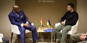 Nana Akufo-Addo and Volodymyr Zelenskyy