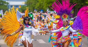 The week-long festival showcases Oguaa's cultural heritage.