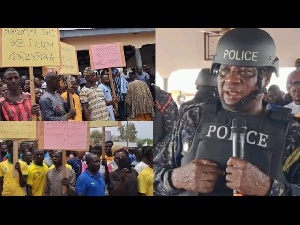 Atanga explained that the youth were dissatisfied with the IGP’s offer