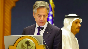 US Secretary of State Blinken spoke after discussing Hamas's response with Qatar's prime minister