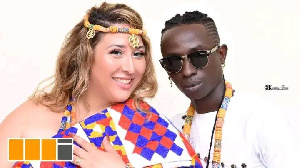 Patapaa and his wife