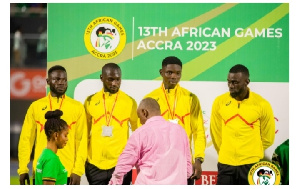 Ghana's men’s 4x100m relay team