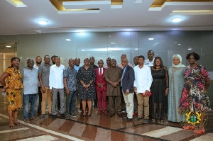 Top government officials attended the presentation ceremony