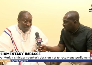 This follows Bagbin’s rejection of a request to recall Parliament