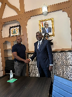 GBF Preident, Charles Amofah with  Charles Owiredu