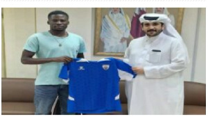 Glid Otanga joins Al Kharaitiyat SC