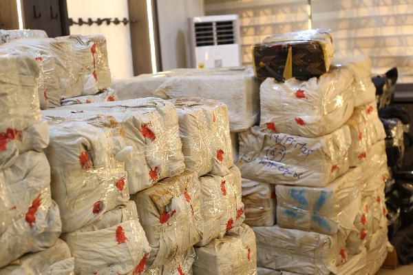 Authorities estimate the street value of the intercepted drugs to be over $350 million