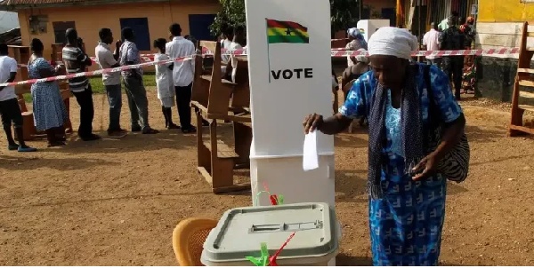 Both the Presiding Officer and party agents explained that this was not allowed under election rules