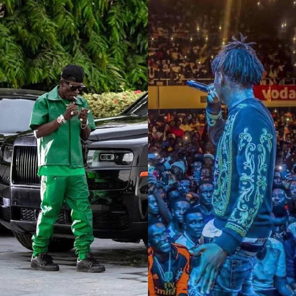 Shatta Wale and fancy Gadam