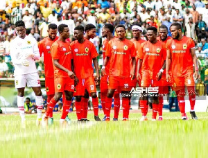 Kumasi Asante Kotoko are in second place on the league table
