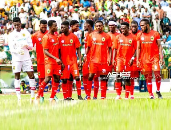 Kumasi Asante Kotoko are in second place on the league table
