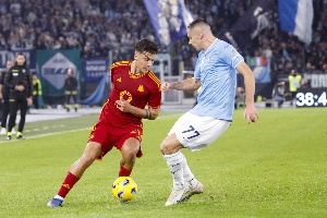 AS Roma defeated Lazio 2-0 in the Serie A week 19 derby