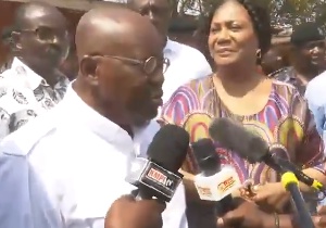 President Akufo-Addo commended the smooth electoral process