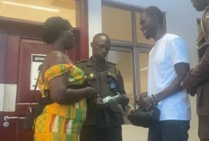 Agbeko was convicted on three charges