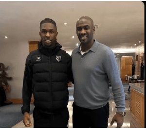Black Stars coach Otto Addo meets Belgium-born midfielder Pierre Dwomoh