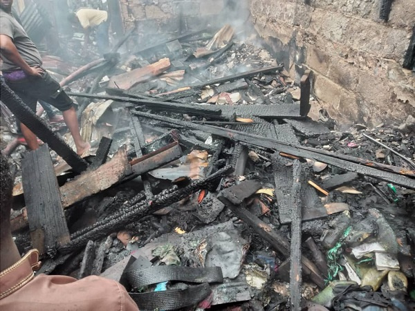 The first destroyed hundreds of stalls and properties