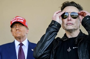 President Donald Trump threatened to cut all future funding to South Afric