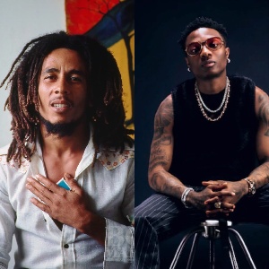 Wiz Kid and Bob Marley
