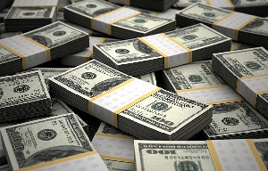 US Dollar notes  ( stock photo)