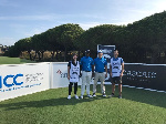 The tournament comes off at the Celebrity Golf Club