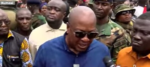Mahama’s presence was met with gratitude