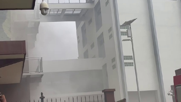 The cause of the fire is still unknown