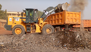 These heaps include a 31-year-old mound on Krachi Cemetery Road