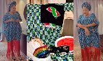 Toyin Abraham in her asoebi
