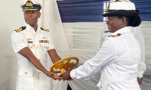 Commander Dennison, in her acceptance speech, pledged to uphold the unit’s vision