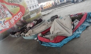 Some squatters engage in open defecation, drug use