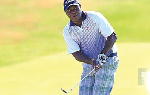 Ghanaian professional golfer Emos Korblah