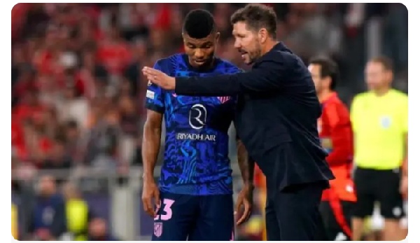 Atleti are open to selling Reinildo during the winter transfer window