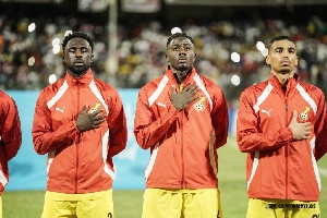 Appiah attended the team's training sessions before the match
