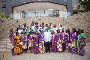 MOGA National Executive Committee Members with Guest Speaker and Representatives of Invited Old Stud
