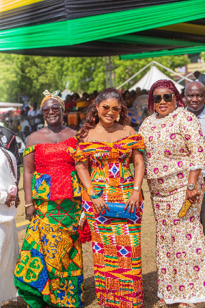 Nana Ama McBrown spotted with Oheneyere Mercy Asiedu