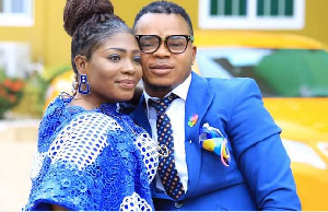 Florence Obinim with her husband, Rev. Obinim