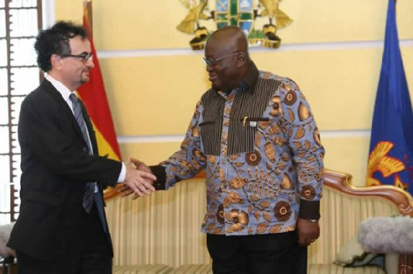 Jon Benjamin, has condemned the erection of a statue of former President  Akufo-Addo