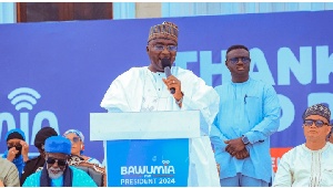 Bawumia thanked attendees for their prayers and reiterated his dedication to serving all Ghanaians