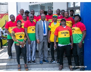 Kurt Okraku meets Ghana Supporters Union over fan safety and football development