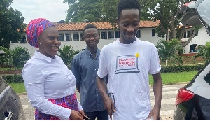 Moses, 25, a political science student at the University of Ghana, has benefited from years of found
