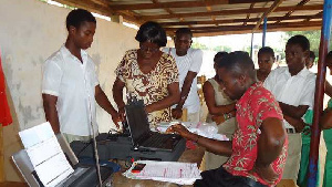 Voter registration exercise