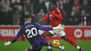 Anthony Elanga's first-half strike seals 1-0 win for Nottingham Forest over Spurs